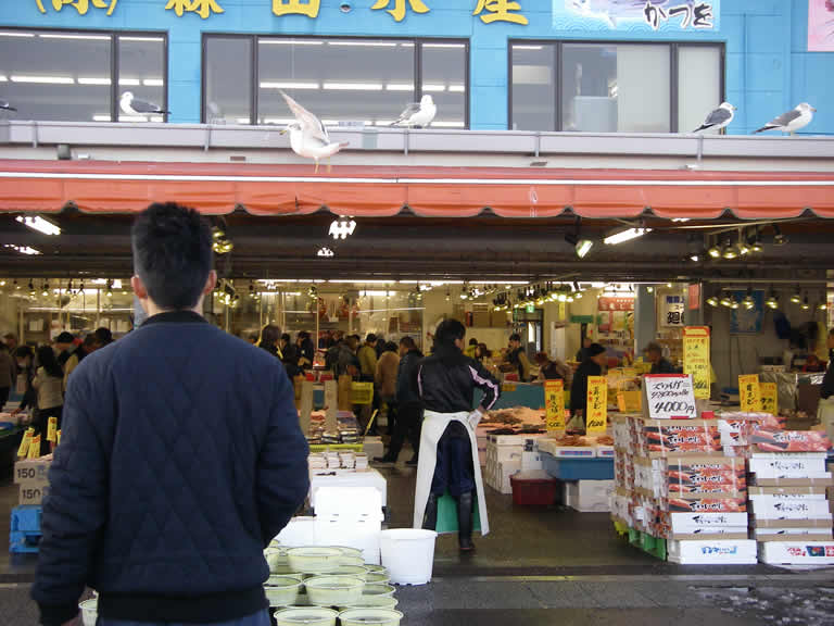 お正月の那珂湊魚市場2016